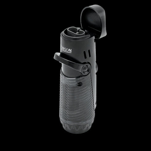 Ronson 117002 Vžigalnik plinski Jet Flame Bora siv/črn